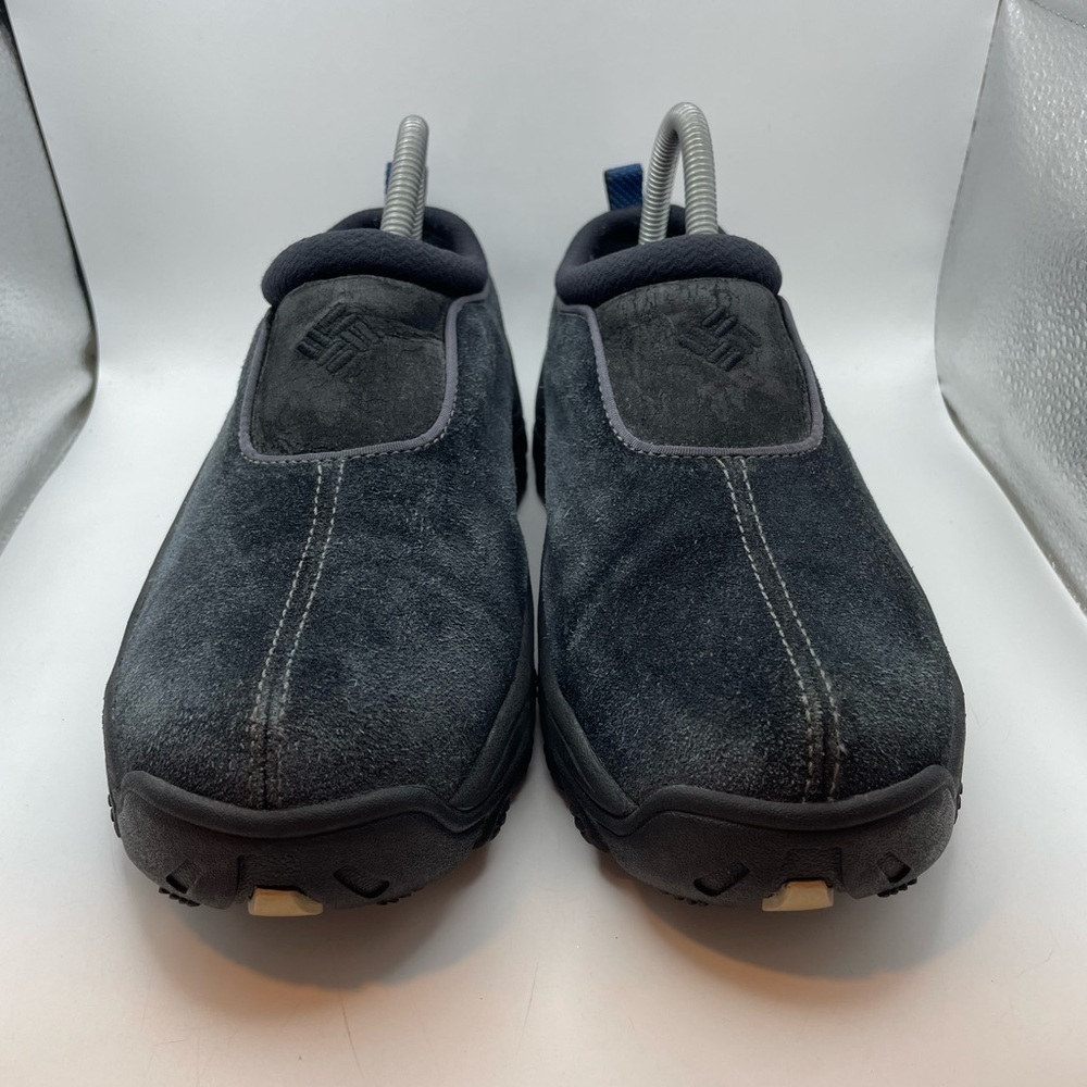 Columbia thermal life thin insulation women’s blue suede clogs size 9 - Picture 4 of 9